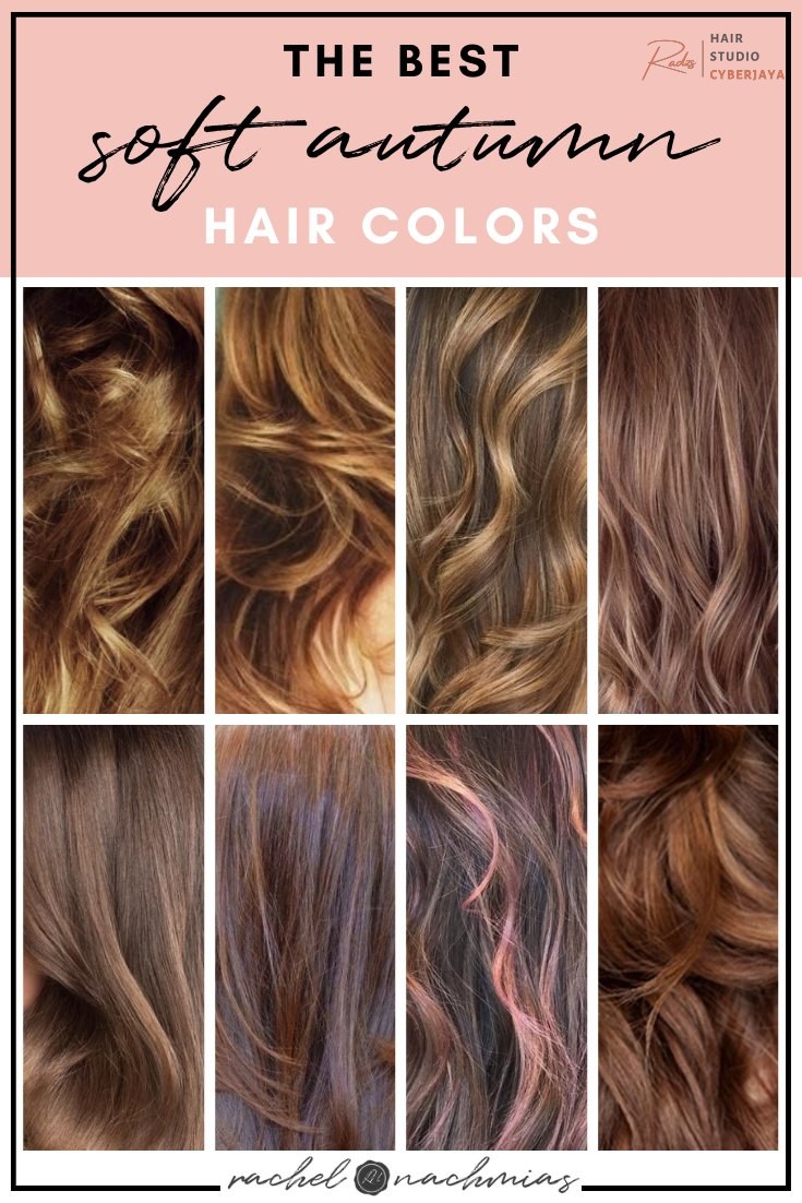 Finding the best hair colors for Soft Autumn