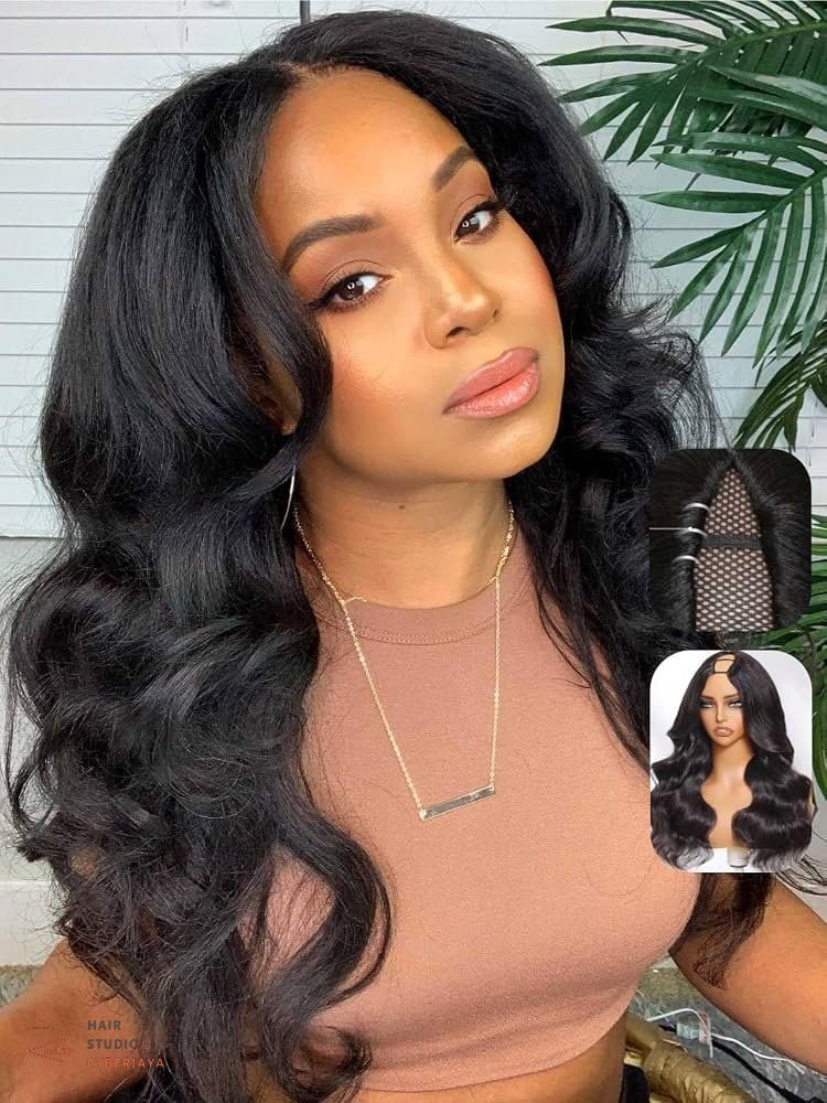 Body Wave V Part Wig Beauty Forever body wave V part wig human hair glueless