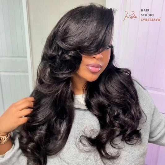 Lace V part Wig Human Hair Glueless Lace Wigs| VSHOW HAIR Lace V part Wig Human Hair Glueless Lace Wigs| VSHOW HAIR