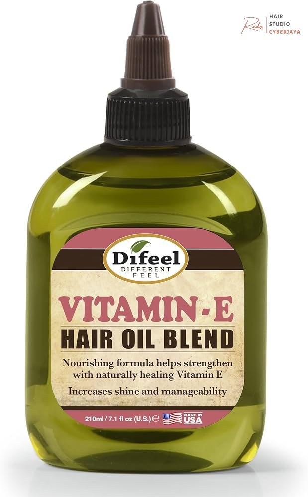 Difeel Premium Vitamin E Hair Oil for Thinning Hair Difeel Premium Natural Hair Oil - Vitamin E, Pure Herb Formula With Vitamins, For Thinning Hair, Rejuvenates & Revitalizes Hair & Scalp, Promotes