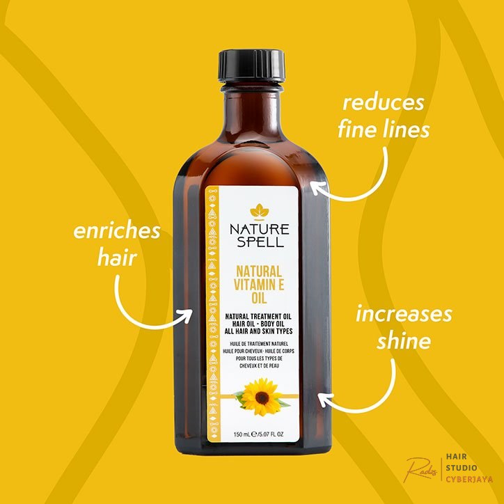 Nature Spell Vitamin E Oil for Stronger Hair Nature Spell Vitamin E Oil For Hair 150ml