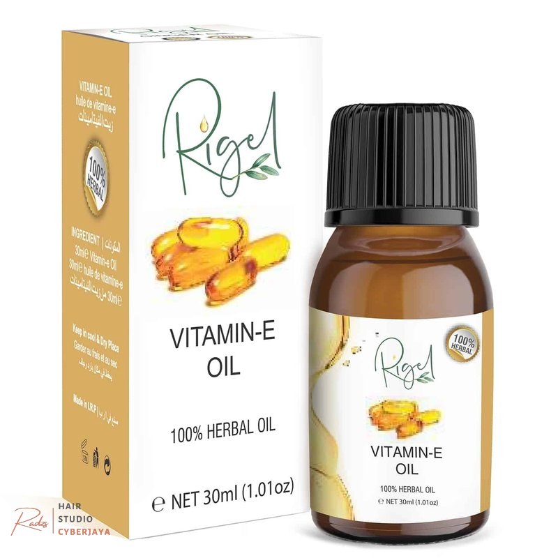 Rigeluk Vitamin E Oil for Hair and Skin Vitamin E Oil 30ml | Best vitamin E Oil for Hair and Skin | Rigeluk