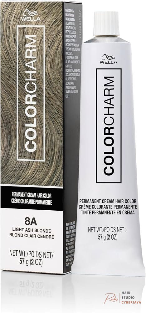 COLORCHARM Permanent Cream Hair Dye Ash Blonde