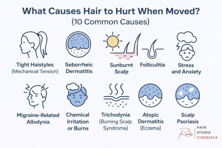 Why Does My Hair Hurt When I Move It? 10 Causes of Scalp Pain